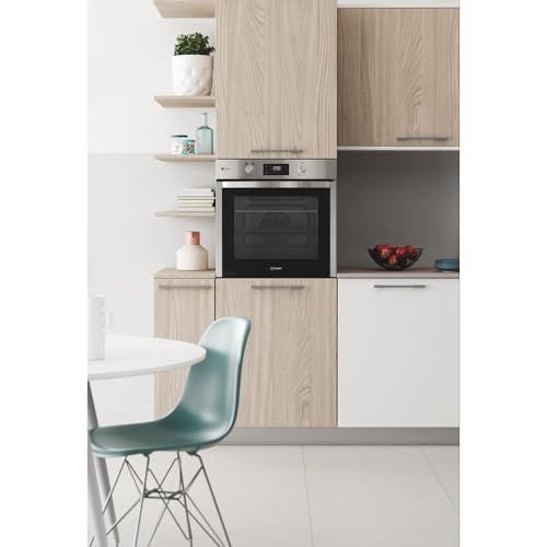 2026 Four électrique encastré Indesit: couleur inox, autonettoyant   IFWS 5844 JH IX : Gros électroménager