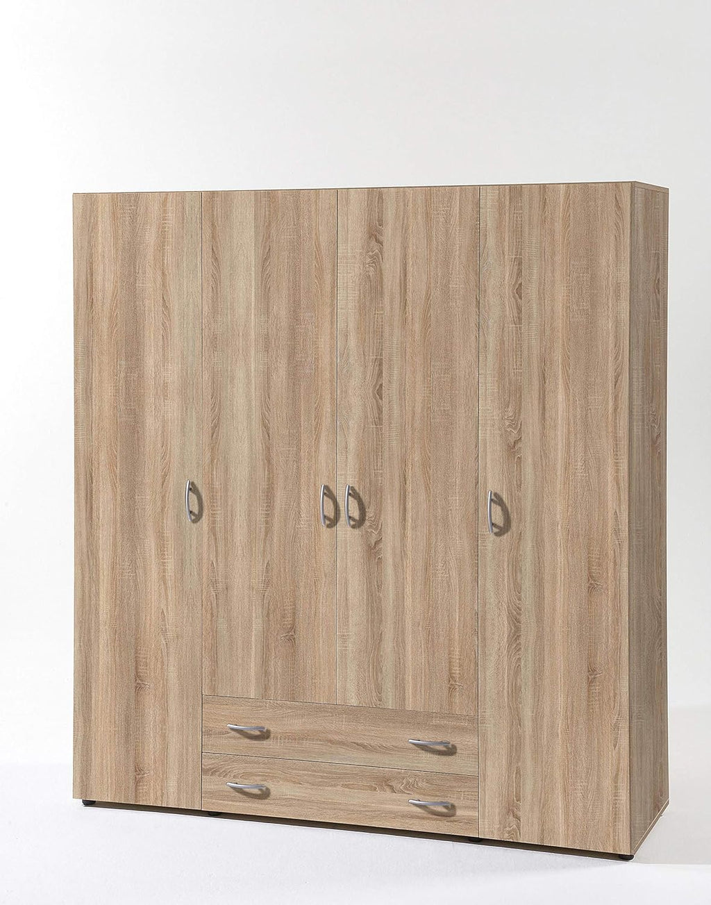 2026 AVANTI TRENDSTORE - Balu 2.3 and 4, hinged door wardrobe, available in 2 different colours and 3 different widths (brown, 4 doors)