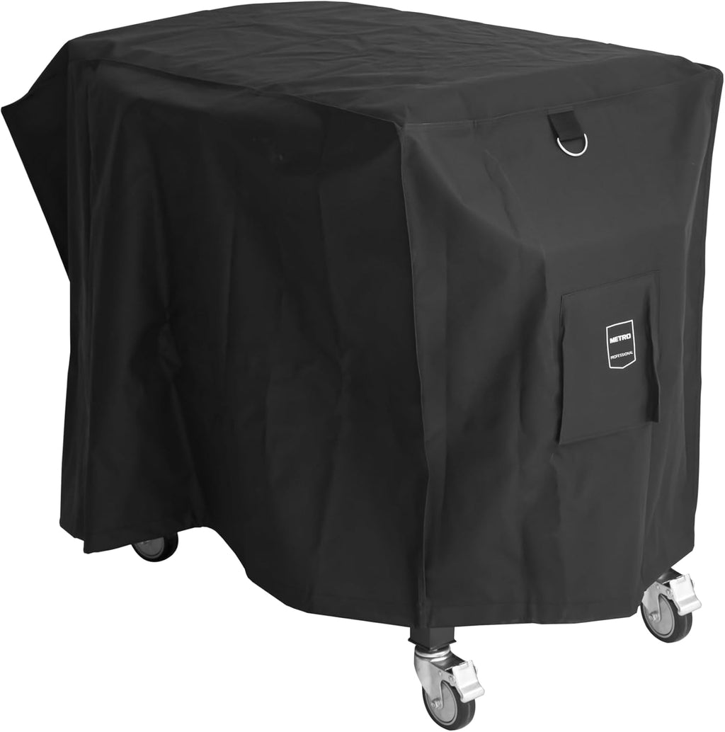 2026 METRO PROFESSIONAL Barbecue Plancha à Gaz avec 4 Brûleurs Dayton, Acier Inoxydable, 14.8 kW, Allumage par Impulsion, 4 roulettes Pivotantes, Pliable, Noir