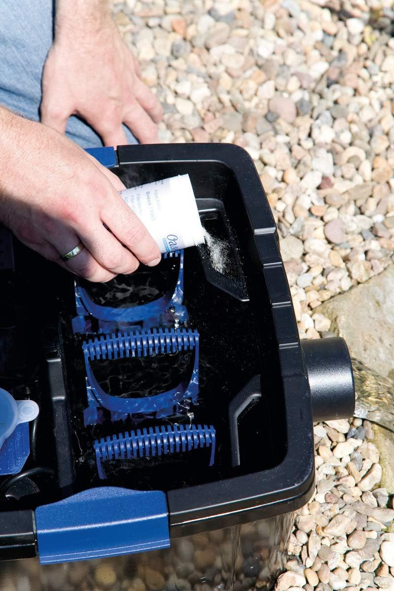 2026 OASE 56789 Durchlauffilter BioSmart Set 36000 geeignet für Teiche bis 36 m³, Filtersystem, Filterkomplettset inkl Filtermaterial, Teichpumpe und UVC Klärer