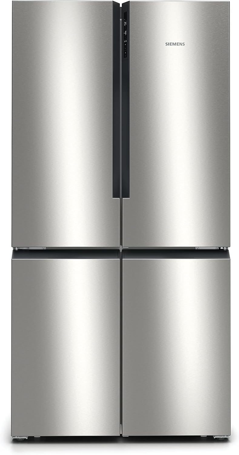 2026 SIEMENS KF96NVPEA iQ300 Multi-Door-Kühlschrank, 183 x 91 cm, 405 L Kühlen & 200 L Gefrieren, hyperFresh längere Frische, noFrost nie wieder abtauen, superCooling schnellere Kühlung