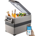 2026 VEVOR Frigorifero Portatile, 45 L Compressore Portatile, 60W Frigorifero per Auto, 27 x 14 x 18 Pollici, Congelatore Domestico da Viaggio Piccolo Congelatore per Auto