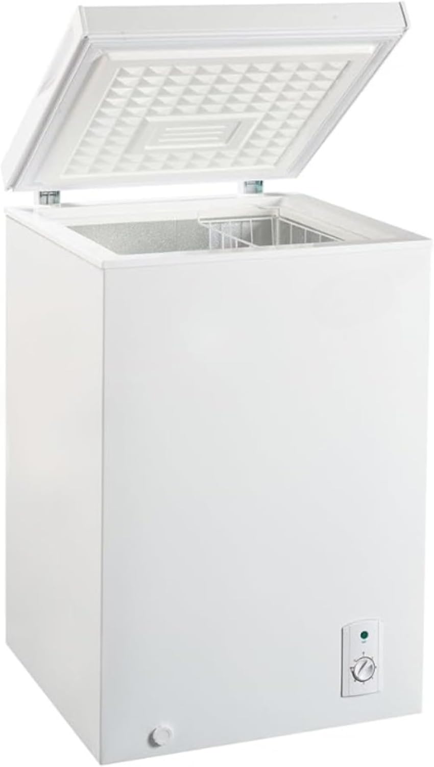 2026 Congélateur Coffre - 100 Litres – Compact et Économe en Énergie – Température -18°C – Idéal pour Petits Espaces et Cuisines Professionnelles