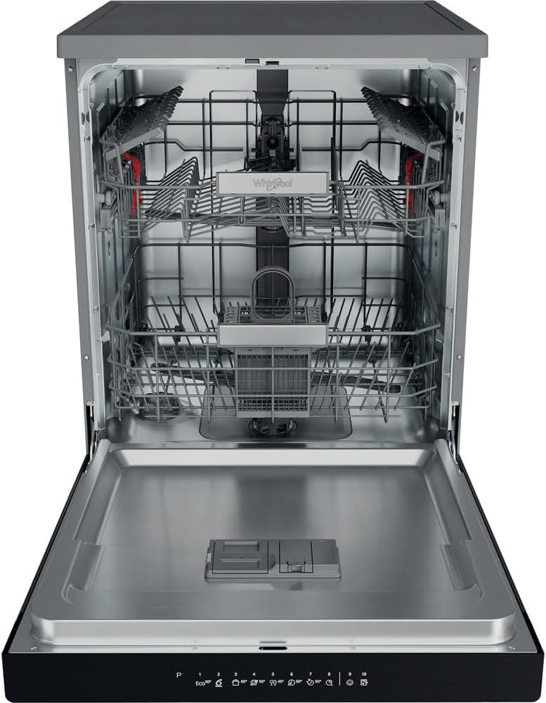 2026 Whirlpool Lave-vaisselle, couleur inoxydable, grande capacité – WFO 3T141 X