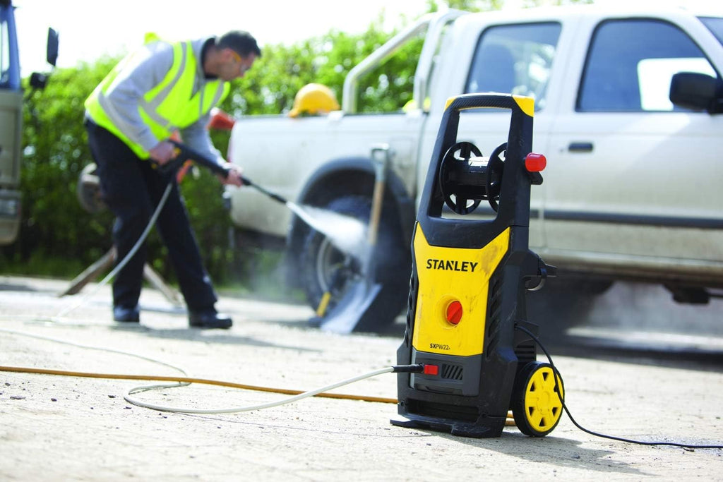 2026 Nettoyeur haute pression Stanley SXPW24BX | Haute pression | Pour automobiles et surfaces extérieures | Avec nettoyeur de surface et brosse fixe | Pression maximale 170 bars | Débit maximal 500 l/h | Consommation