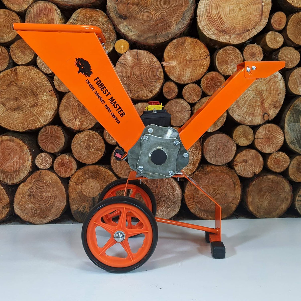 2026 Forest Master FM4DDE broyeur de Jardin électrique 2800 W 4 CV pour Branches, Feuilles de Bois