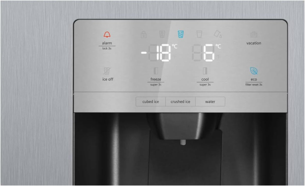 2026 SIEMENS KF96NVPEA iQ300 Multi-Door-Kühlschrank, 183 x 91 cm, 405 L Kühlen & 200 L Gefrieren, hyperFresh längere Frische, noFrost nie wieder abtauen, superCooling schnellere Kühlung