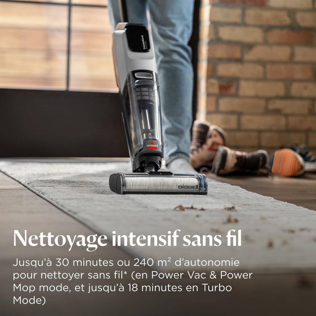 2026 BISSELL CrossWave OmniForce, aspirateur balai sans fil