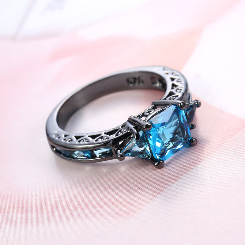 Ladies Zircon Jewelry Rings From Europe And America