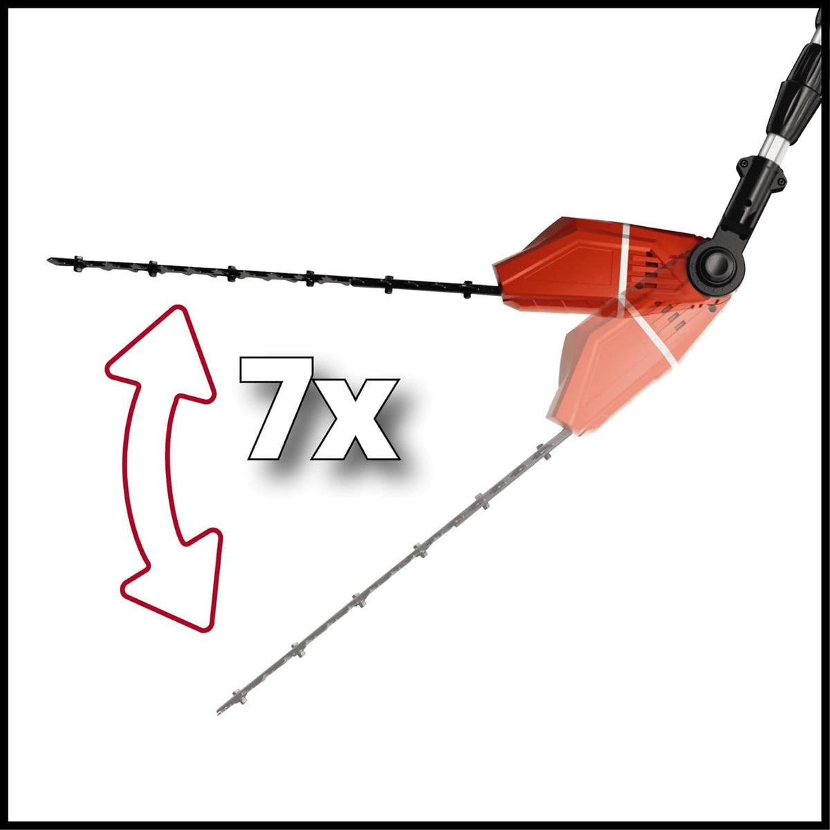 2026 Outil multifonction sans fil Einhell Power X Change GE-HC 18 Li T Solo - 200 W, 18 V, taille-haie et scie électrique 2 en 1, lame Oregon, chargeur et batterie non inclus