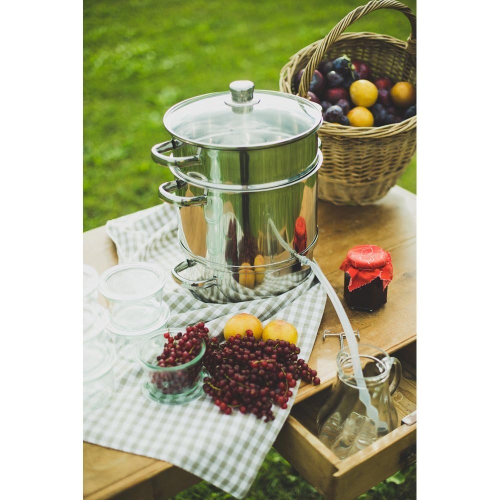 2026 Baumalu 342711 Extracteur de Jus 28 cm en Acier Inoxydable, Argenté : Cuisine et Maison