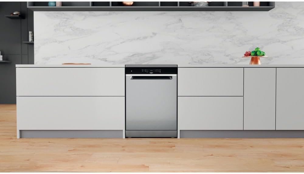 2026 Whirlpool Lave-vaisselle, couleur inoxydable, grande capacité – WFO 3T141 X
