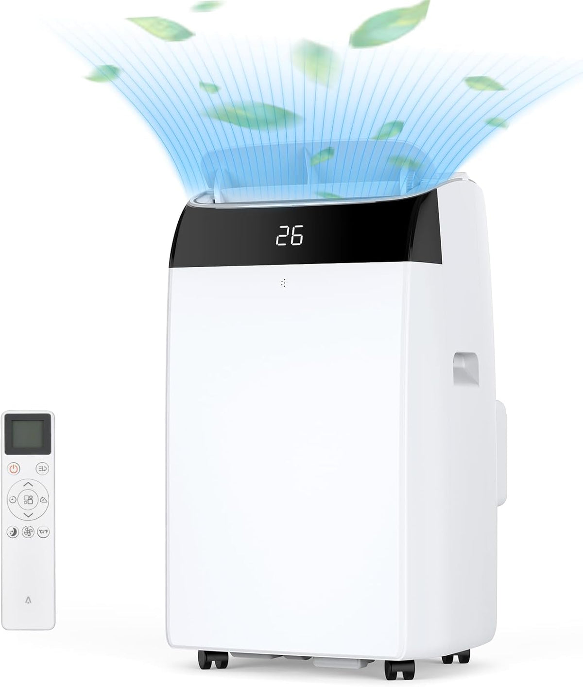2026 Garvee Climatiseur Mobile 12000 BTU, 4 En 1 Avec Mode Nuit, Timer 24H - Refroidit Jusqu'à 50 M² - Pour Bureau, Chambre, Camping-Car - Énergie a, Silencieux