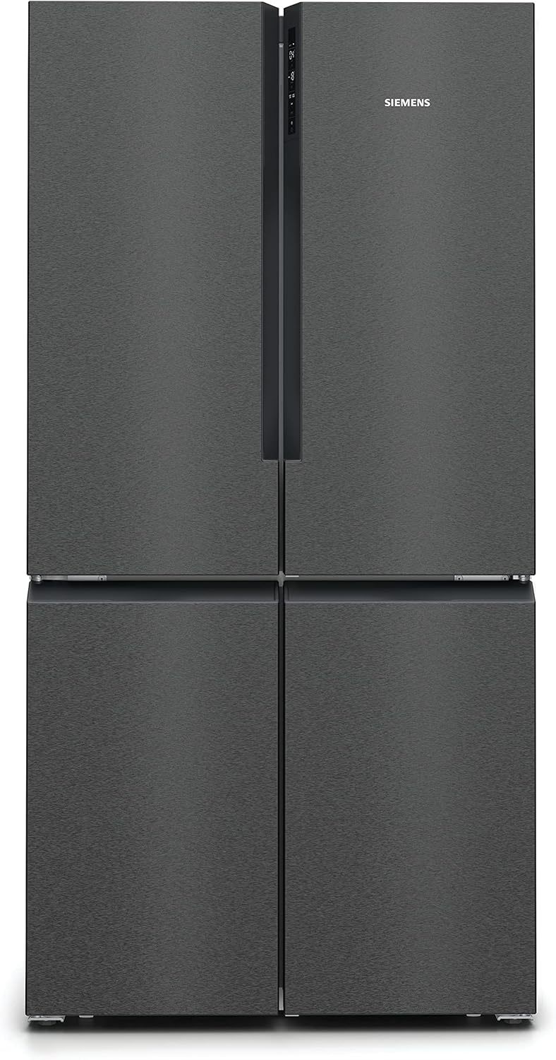 2026 SIEMENS KF96NVPEA iQ300 Multi-Door-Kühlschrank, 183 x 91 cm, 405 L Kühlen & 200 L Gefrieren, hyperFresh längere Frische, noFrost nie wieder abtauen, superCooling schnellere Kühlung