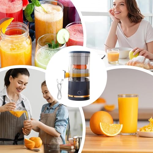 2026 Presse agrumes électrique pour boissons saines, presse agrumes électrique pour fruits et légumes, extracteur de jus électrique avec séparation, presse agrumes automatique avec séparation de la pulpe : Cuisine et Maison