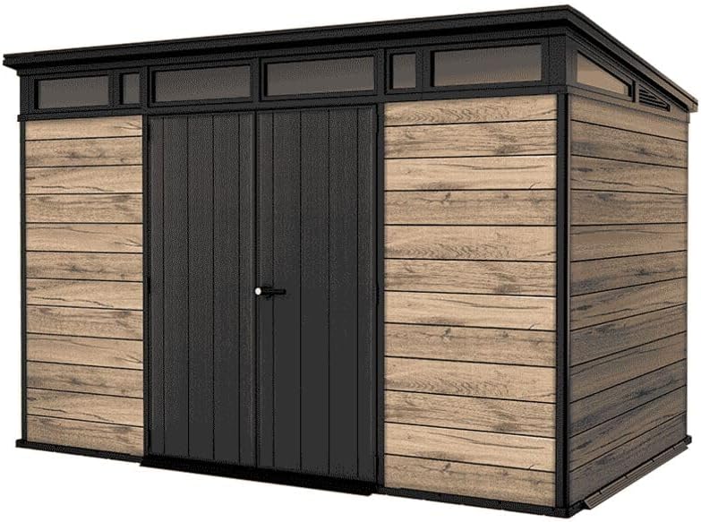2026 Abri de Jardin Signature 117 - Aspect Bois Douglas - 7,4m - KETER