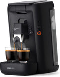 2026 Senseo Maestro Machine à Café Dosettes avec Réservoir d'Eau de 1,2 Litre, Sélection l'Intensité du et Fonction Mémo, Produit Vert, Couleur: Noir, (CSA260/61)