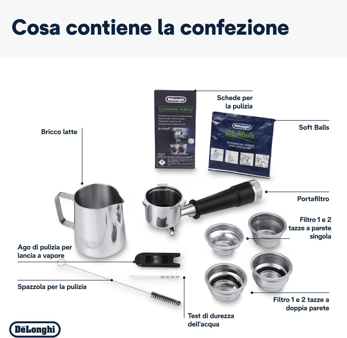 2026 La Specialista Opera EC9555.M, Macchina Caffè Espresso con Macinacaffè Integrato, Funzione Cold Brew, Inclusa Lancia per Schiumatura del Latte, Include Accessori Welcome Set, 1550W, Metallo