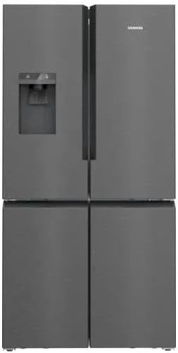2026 SIEMENS KF96NVPEA iQ300 Multi-Door-Kühlschrank, 183 x 91 cm, 405 L Kühlen & 200 L Gefrieren, hyperFresh längere Frische, noFrost nie wieder abtauen, superCooling schnellere Kühlung