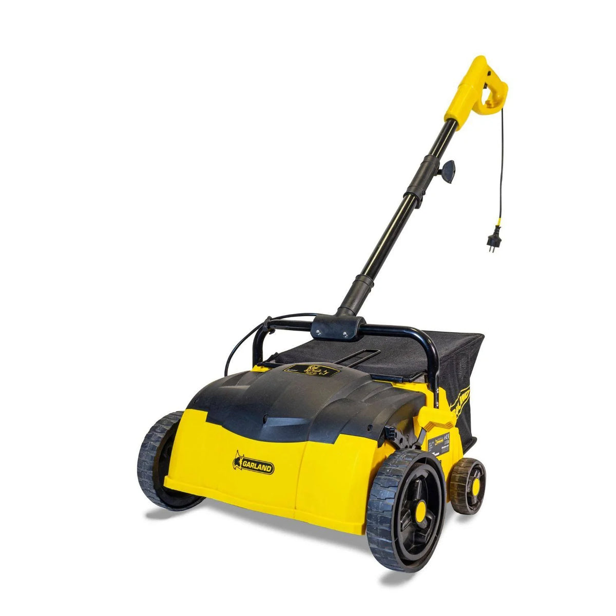 2026 Balayeuse peigneuse électrique Garland ROLLCOMB 302E-V19 1400W(Noir/Jaune)