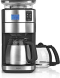 2026 BEEM FRESH-AROMA-PERFECT II Filterkaffeemaschine mit Mahlwerk - Thermo | Edelstahl | Thermokanne | 24h-Timer | 1000 W | 180 g Bohnenbehälter