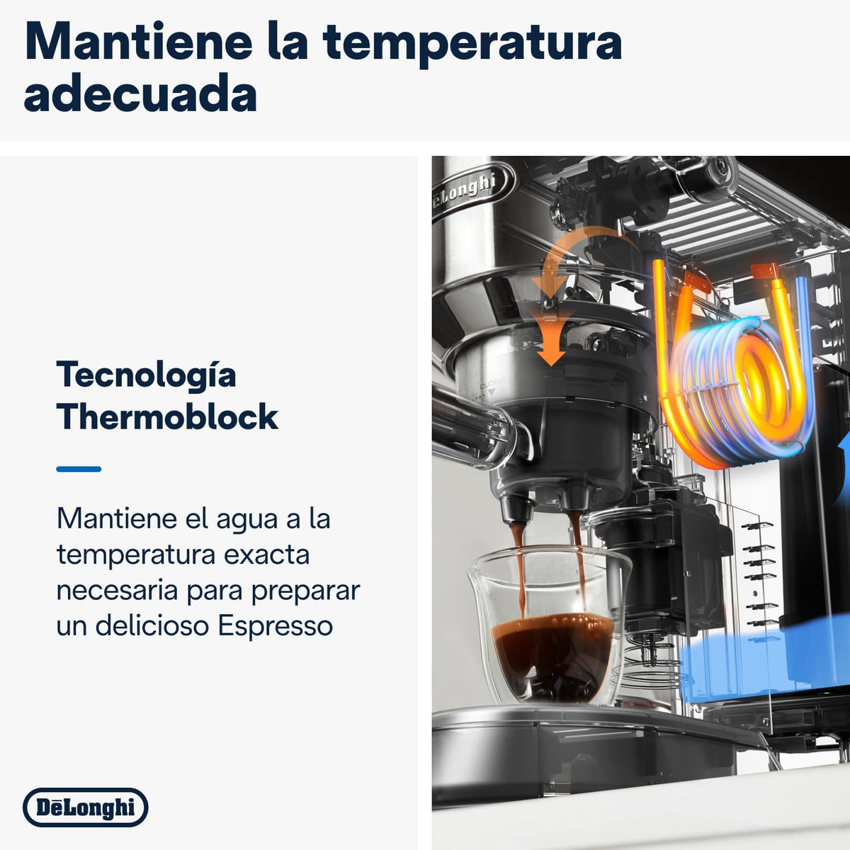 2026 De'Longhi Dedica – Cafetière à pompe en acier inoxydable pour café moulu ou individuel, expresso et cappuccino, réservoir de 1,3 litre, système anti-goutte, modèle EC685.M, couleur métal