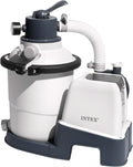 2026 Intex Krystal Clear 26642 SX925 Filtre à sable Blanc Débit 2000 l/h