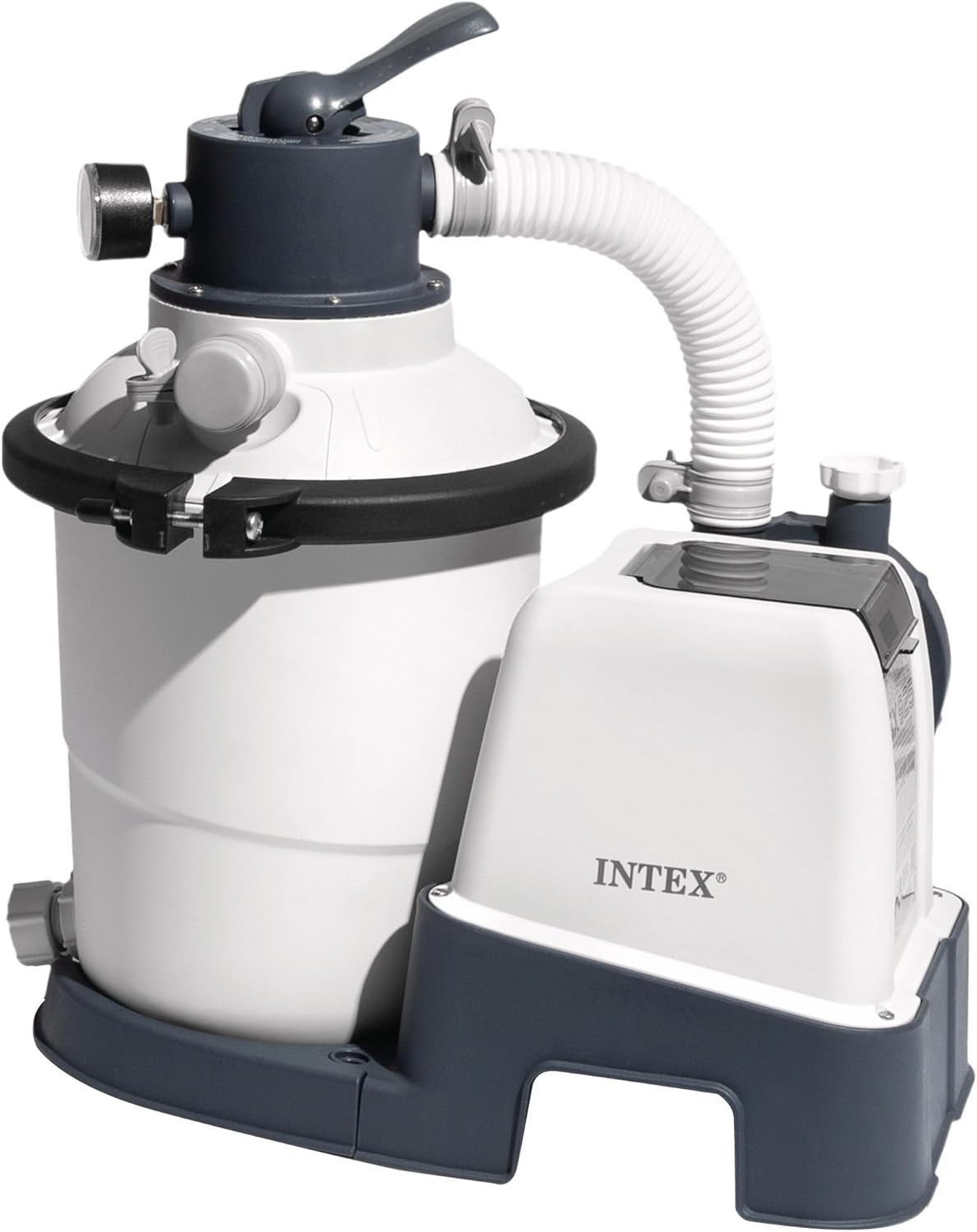 2026 Intex Krystal Clear 26642 SX925 Filtre à sable Blanc Débit 2000 l/h