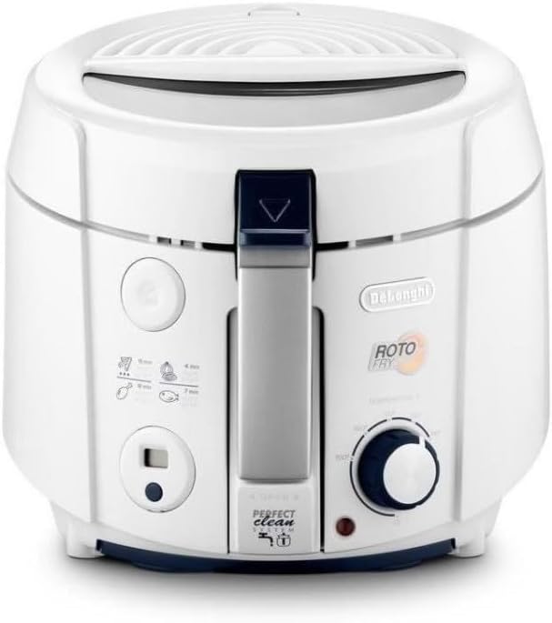 2026 F38436 RotoFry Friggitrice, 1800 W, 1.5 Litri, Plastica, Bianco