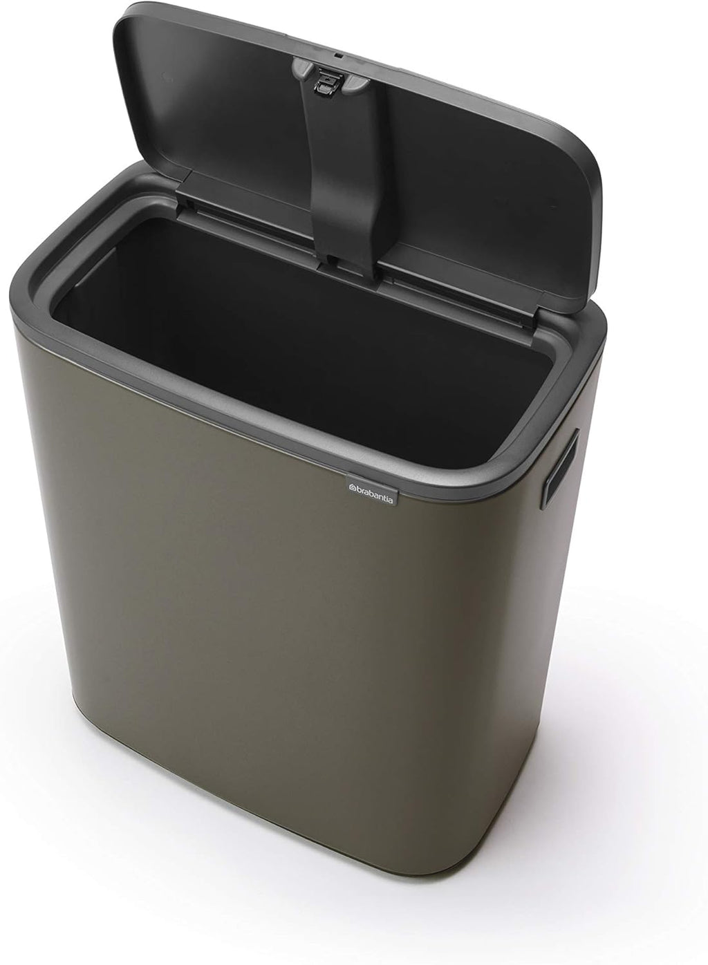2026 Poubelle Brabantia, acier mat, anti-traces de doigts, 2 x 30 L