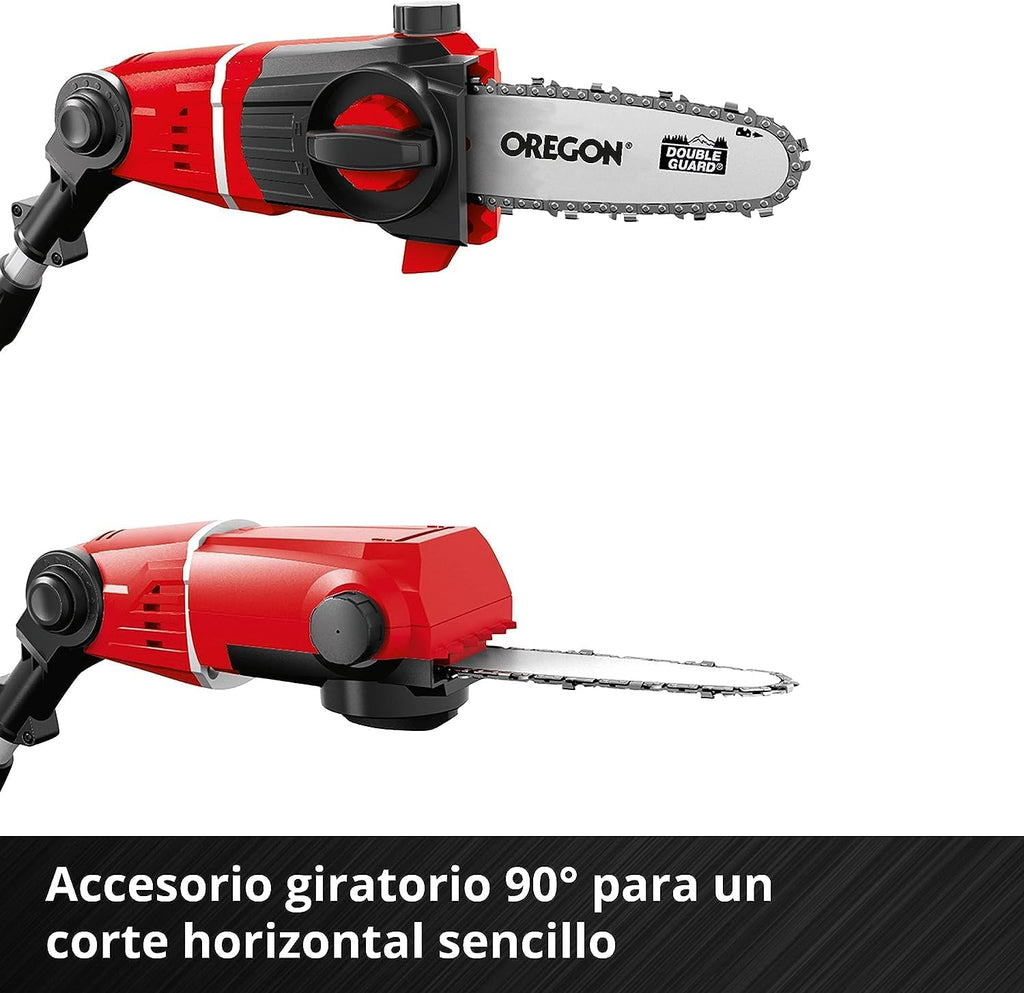 2026 Outil multifonction sans fil Einhell Power X Change GE-HC 18 Li T Solo - 200 W, 18 V, taille-haie et scie électrique 2 en 1, lame Oregon, chargeur et batterie non inclus
