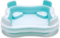 2026 Piscine gonflable avec 4 sièges 223 x 223 x 66 cm Summer Waves