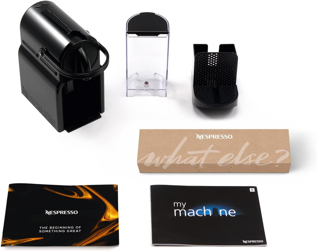 2026 De’Longhi 203549 Inissia Cafetière à Capsules Nespresso, Plastique, Noir