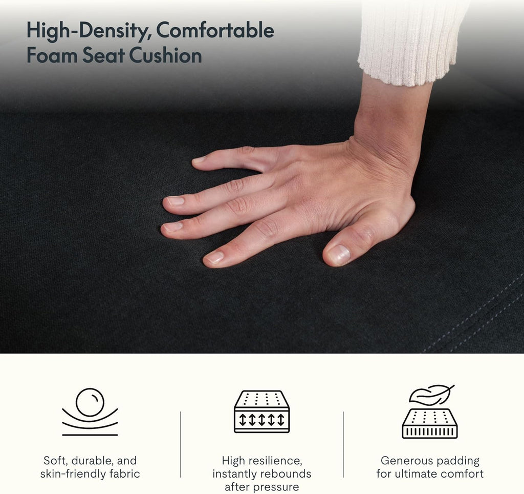 2026 Fauteuil relax électrique FLEXISPOT avec dossier réglable, inclinable de 105° à 155°, fauteuil inclinable, fauteuil relax ergonomique pour chambre, salon et home cinéma (gris foncé)