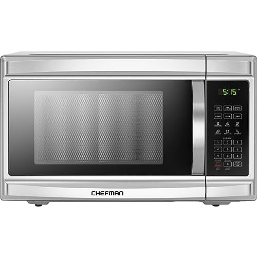2026 Micro-ondes de comptoir Chefman Stainless Essentials