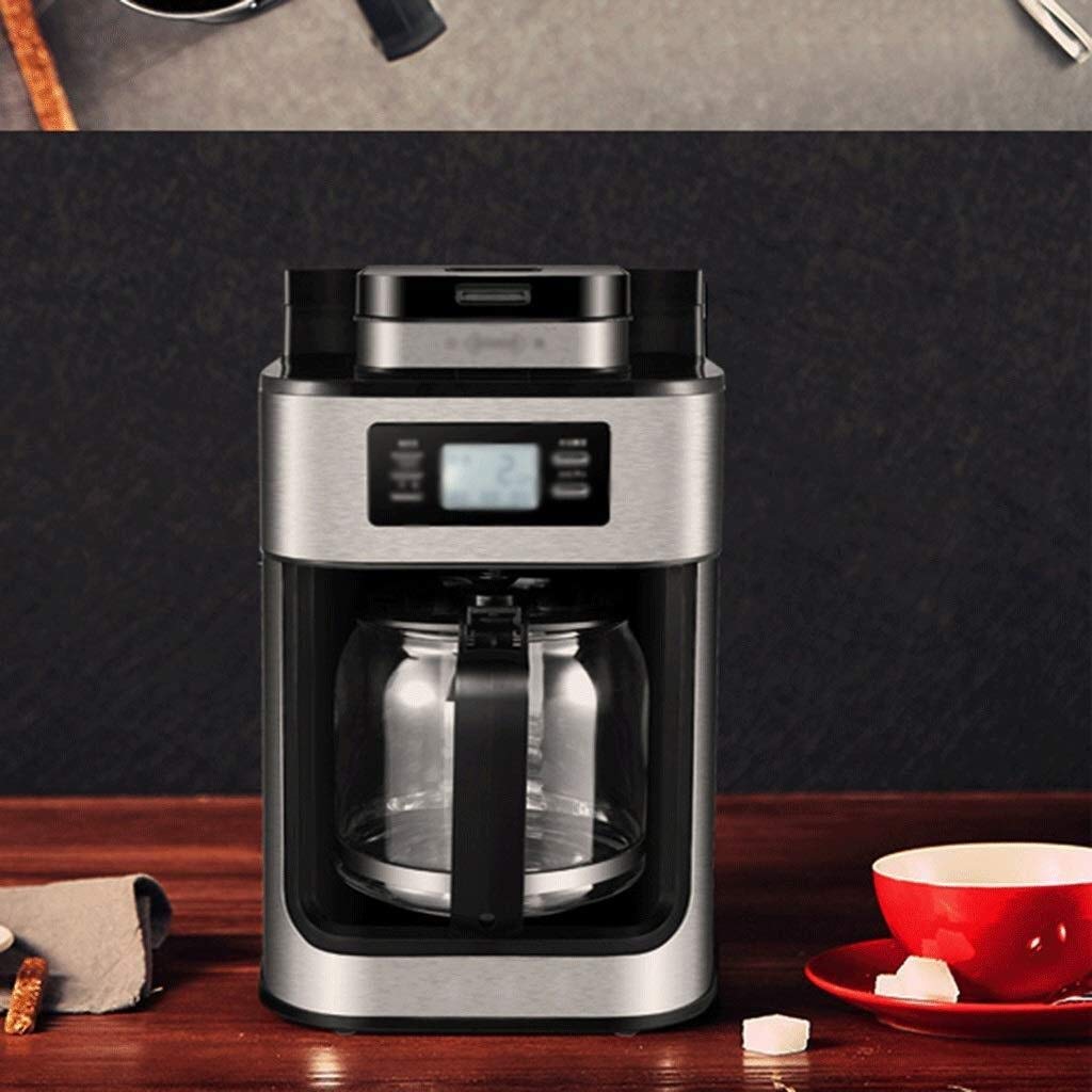 2026 Machines à Café Machine à Café, Machine à Café Entièrement Automatique Grinder Machine à Café à Domicile Poudre de Soja Machine à Café à Café à Double