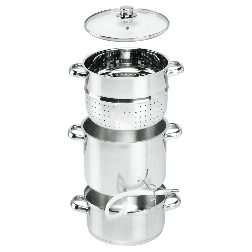 2026 Baumalu 342711 Extracteur de Jus 28 cm en Acier Inoxydable, Argenté : Cuisine et Maison