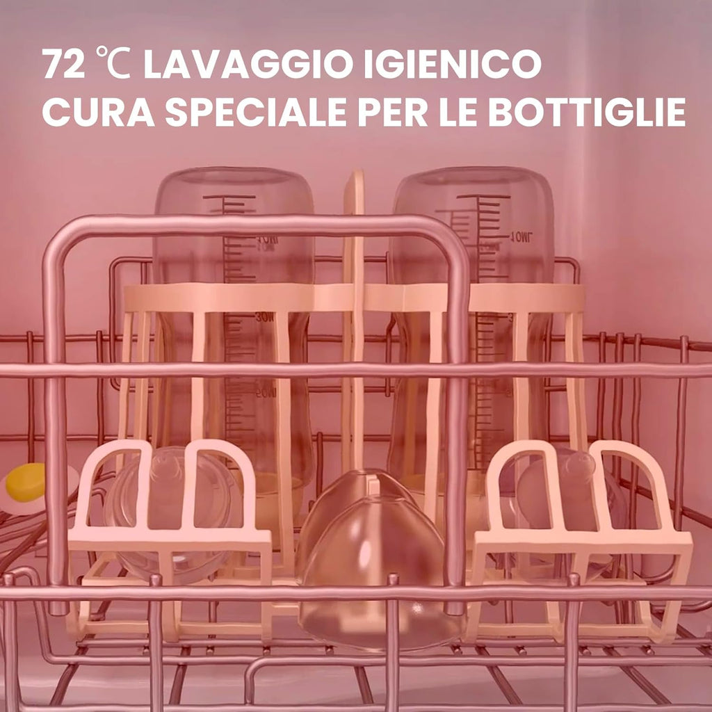 2026 Mfd42S110W-It Lavastoviglie A Libera Installazione Con 3 Coperti, 7 Programmi, Tocca Controllo, Display A Led, Avvio Ritardato E Funzione Di Lavaggio Fuori Stagione, Bianco