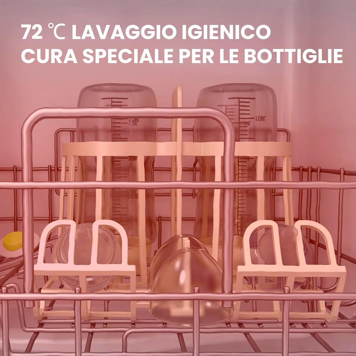 2026 Mfd42S110W-It Lavastoviglie A Libera Installazione Con 3 Coperti, 7 Programmi, Tocca Controllo, Display A Led, Avvio Ritardato E Funzione Di Lavaggio Fuori Stagione, Bianco