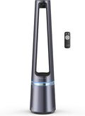 2026 Rowenta Eclipse 2-en-1 Ventilateur purificateur, Ventile et filtre l'air, Particules fines, 32 dB (A), Puissant, Oscillation, 12 vitesses, Minuteur, Départ différé QU5030F0