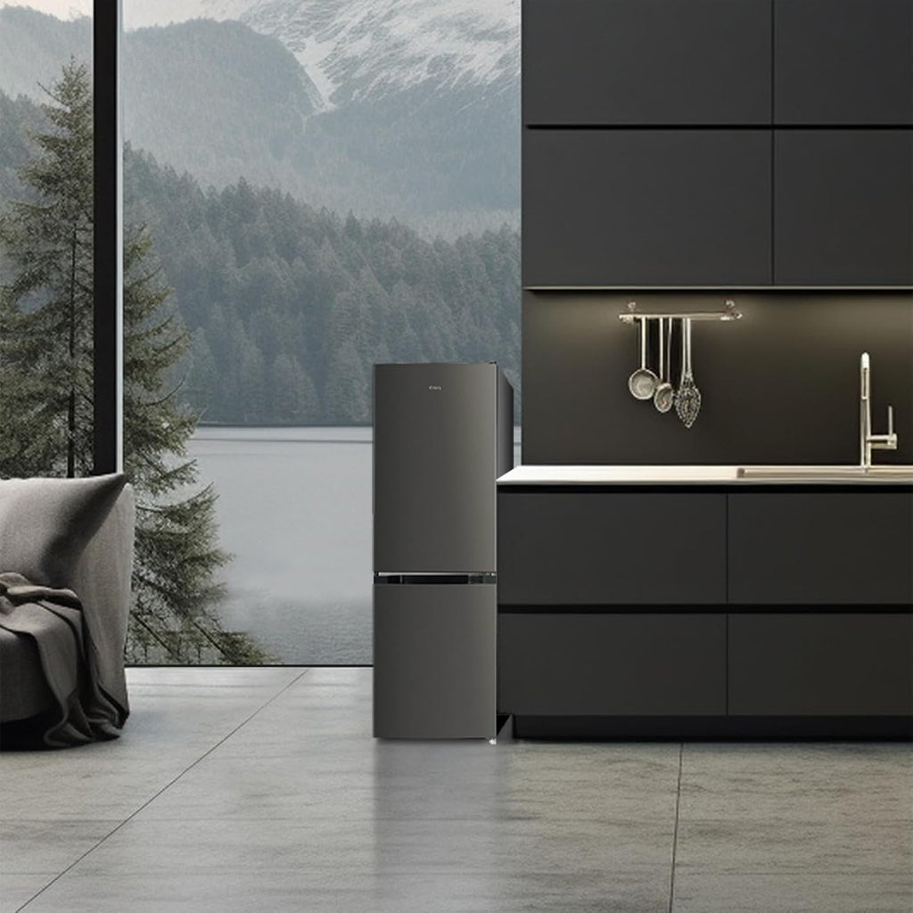 2026 CHiQ Frigorifero Combinato 157L FBM157L42, Basso Gelo, Altezza 144 cm, Larghezza 47 cm, Ultraleggero 39 db, 12 anni di garanzia sul compressore