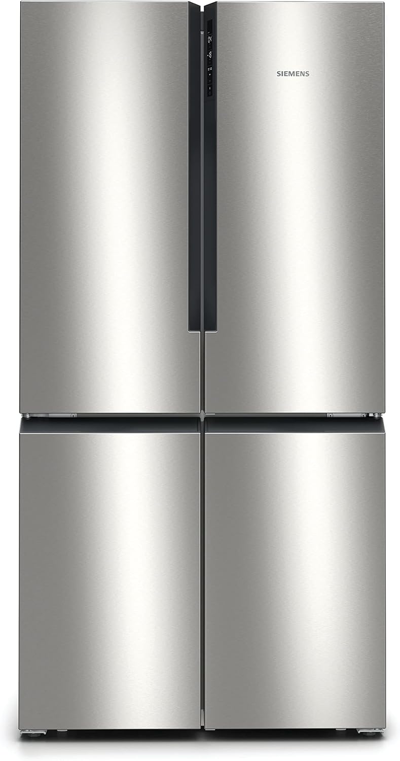 2026 SIEMENS KF96NVPEA iQ300 Multi-Door-Kühlschrank, 183 x 91 cm, 405 L Kühlen & 200 L Gefrieren, hyperFresh längere Frische, noFrost nie wieder abtauen, superCooling schnellere Kühlung