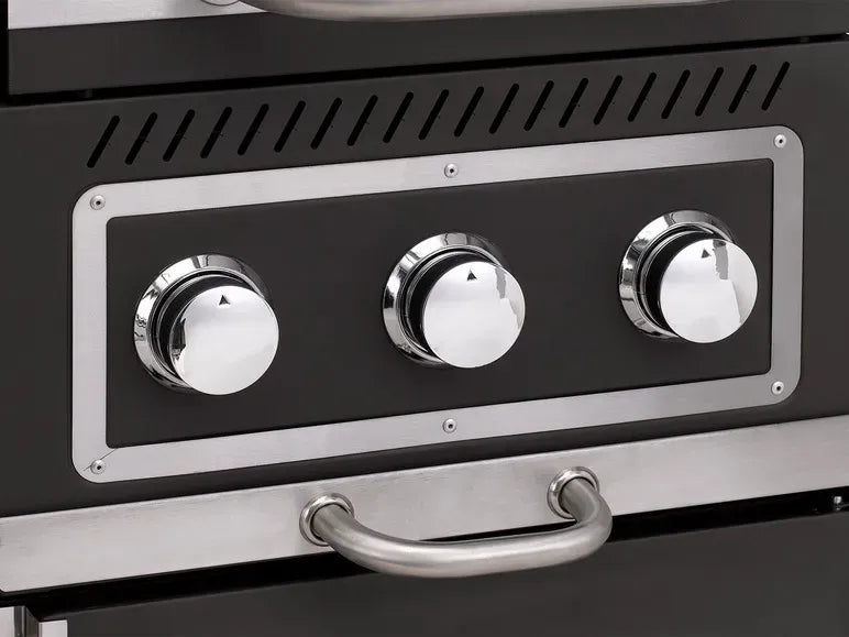2026 tepro Kohle-Gas-Grill »Toronto Kombi«, 8,7 kW Leistung, 3 Edelstahlbrenner, 2 Ablagen