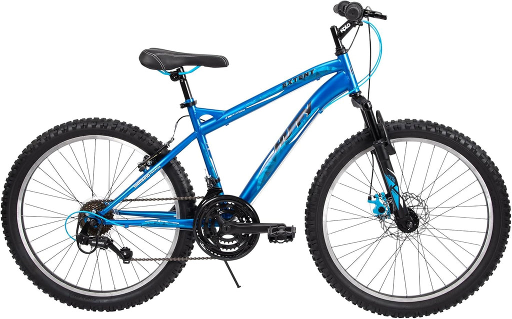 2026 Huffy Extent 24" Mountan bike, Blu