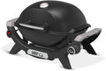 2026 Weber Barbecue à gaz Q 1100N / Barbecue portable léger pour camping, patios et balcons avec brûleur haute efficacité, grilles en fonte émaillée et allumage électronique, noir