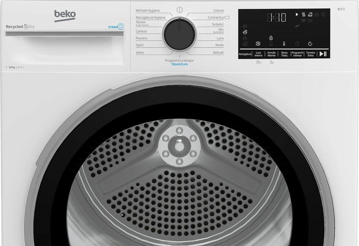 2026 Beko BT3103IS - Asciugatrice da 10 Kg, Pompa di calore, Inverter [Classe energetica A+++]