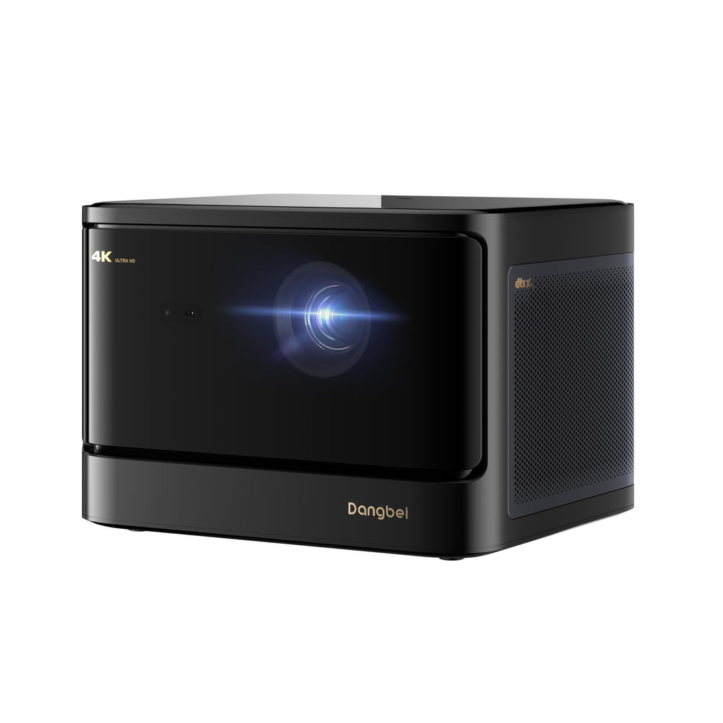 2026 4K Vidéoprojecteur & Blu-Ray 3D, 2450 ISO Lumens, Dangbei Vidéoprojecteur avec GTV/Netflix, Home cinéma, 2x12W Haut-Parleur, HDR10+, WiFi 6 Bluetooth,
