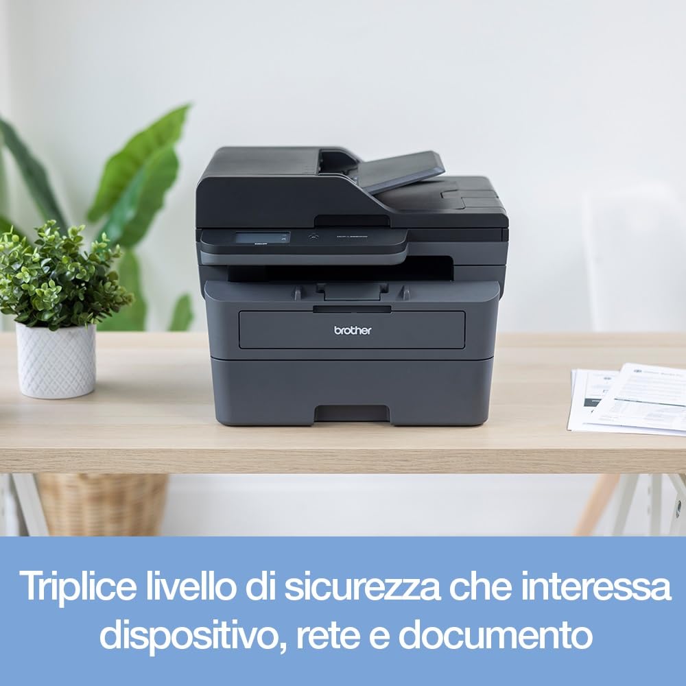 2026 Brother DCP-L2660DW | Imprimante Multifonction | Laser | A4 | Abonnement d'impression ECOPRO 2 Mois OFFERTS | WiFi Direct