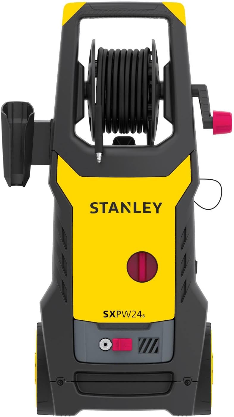 2026 Nettoyeur haute pression Stanley SXPW24BX | Haute pression | Pour automobiles et surfaces extérieures | Avec nettoyeur de surface et brosse fixe | Pression maximale 170 bars | Débit maximal 500 l/h | Consommation
