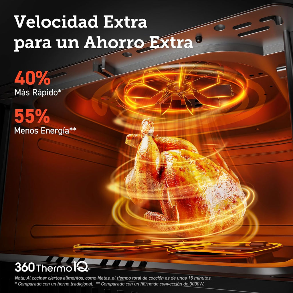 2026 Friteuse à air sans huile COSORI 6,4 L, double chauffage, sans remuer ni préchauffer, avec recettes en espagnol et 12 programmes, gris foncé, modèle CAF-P583S